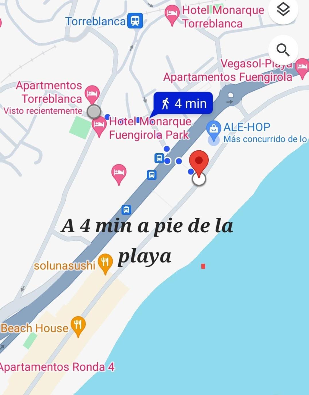 Estudio Con Piscina Y Parking, Playa A 4 Min A Pie, Tren A 2 Min Fuengirola Exterior photo